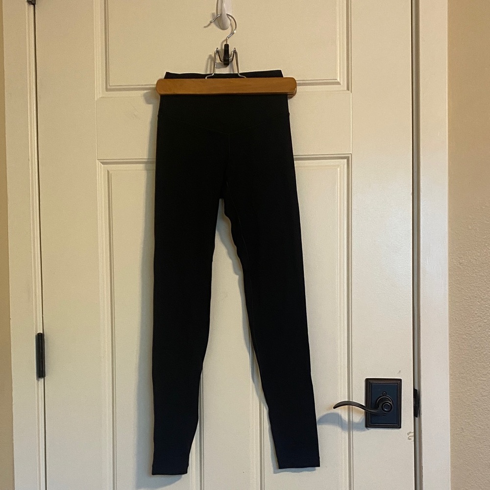 OFFLINE by Aerie Real Me Xtra 7/8 Hi-Rise Black Leggings